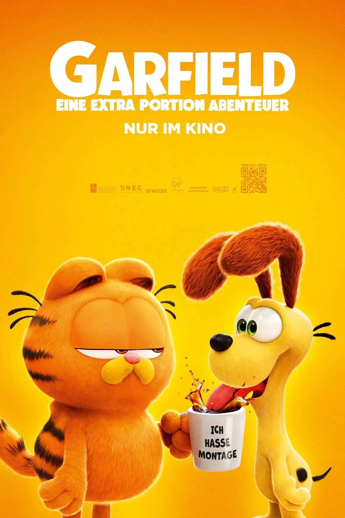 The Garfield Movie (2024) - Stream Animation movies with ESSAI IPTV IPTV service